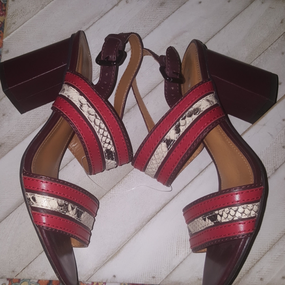 Coach Size 7 Strapy Heels